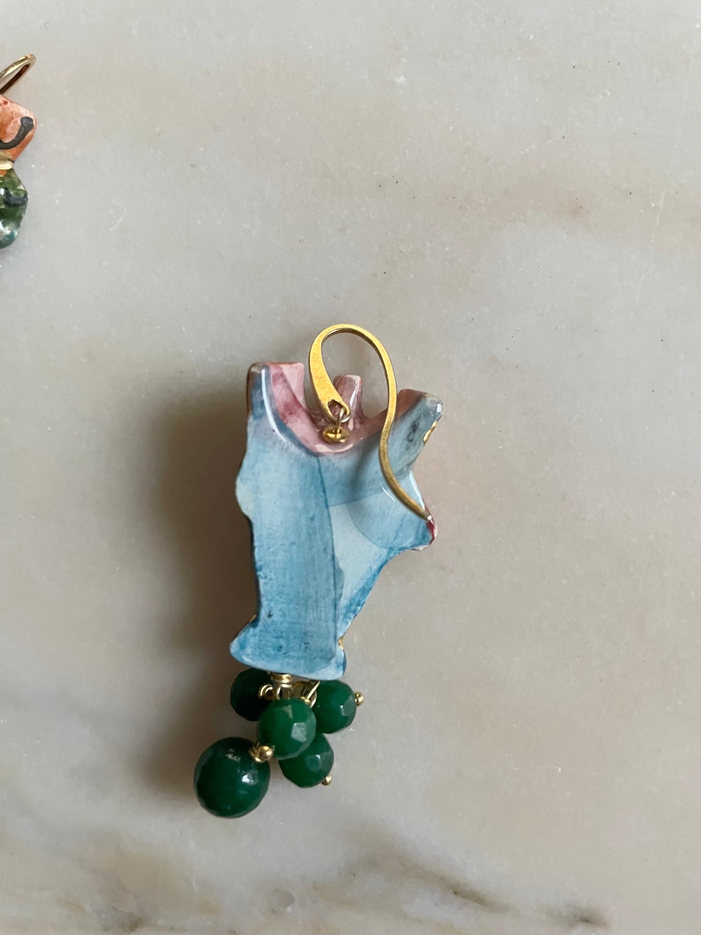 Sicily Earring Dark Green