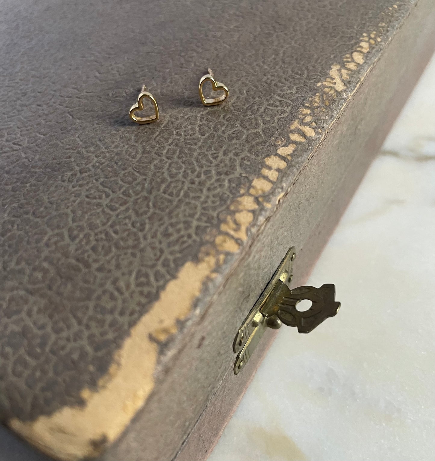 Hollow Heart earring