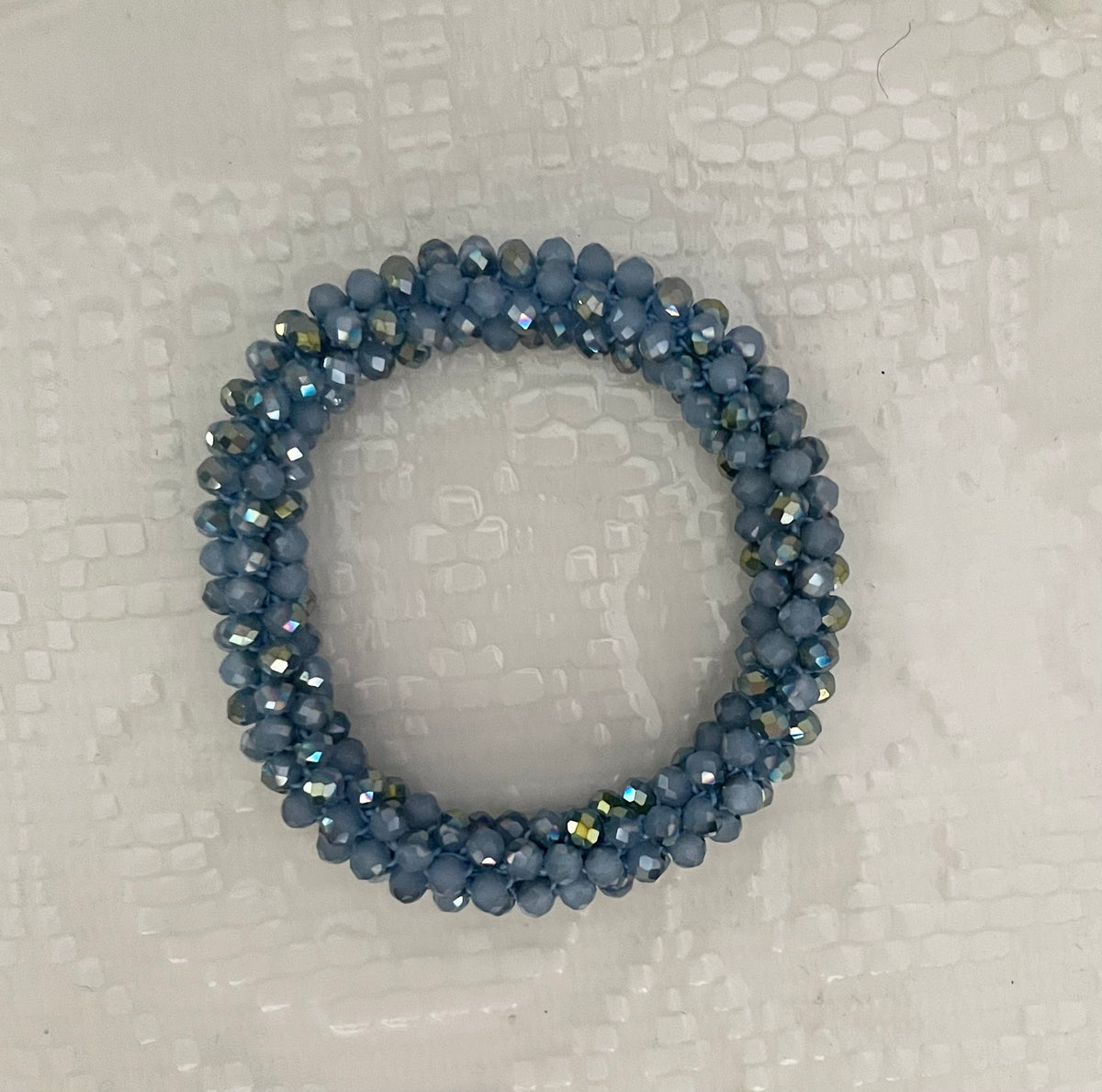 Daria hair & wrist band Dusty Blue