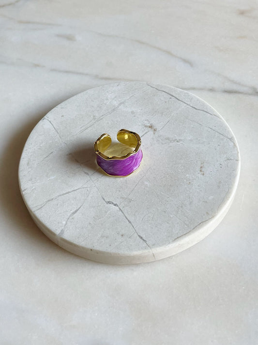 Aquarelle Ring Purple