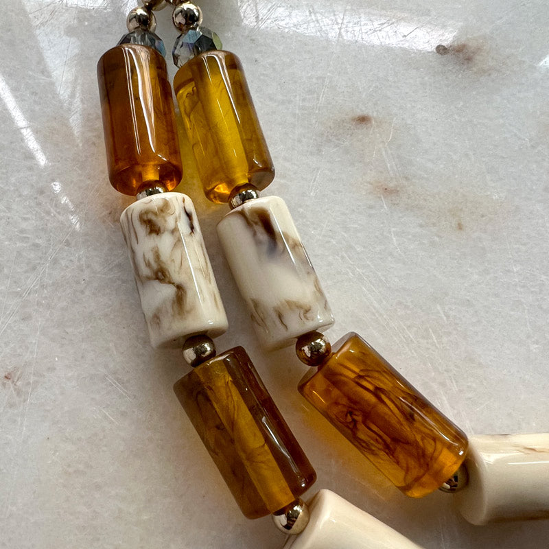 Barbara Necklace Amber
