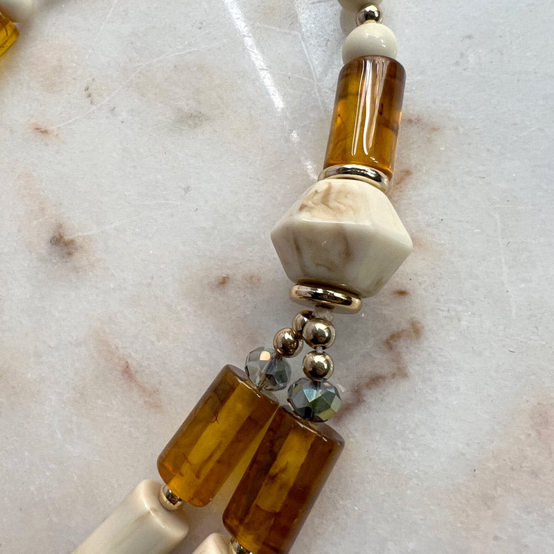 Barbara Necklace Amber