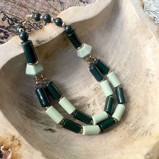 Barbara Necklace green