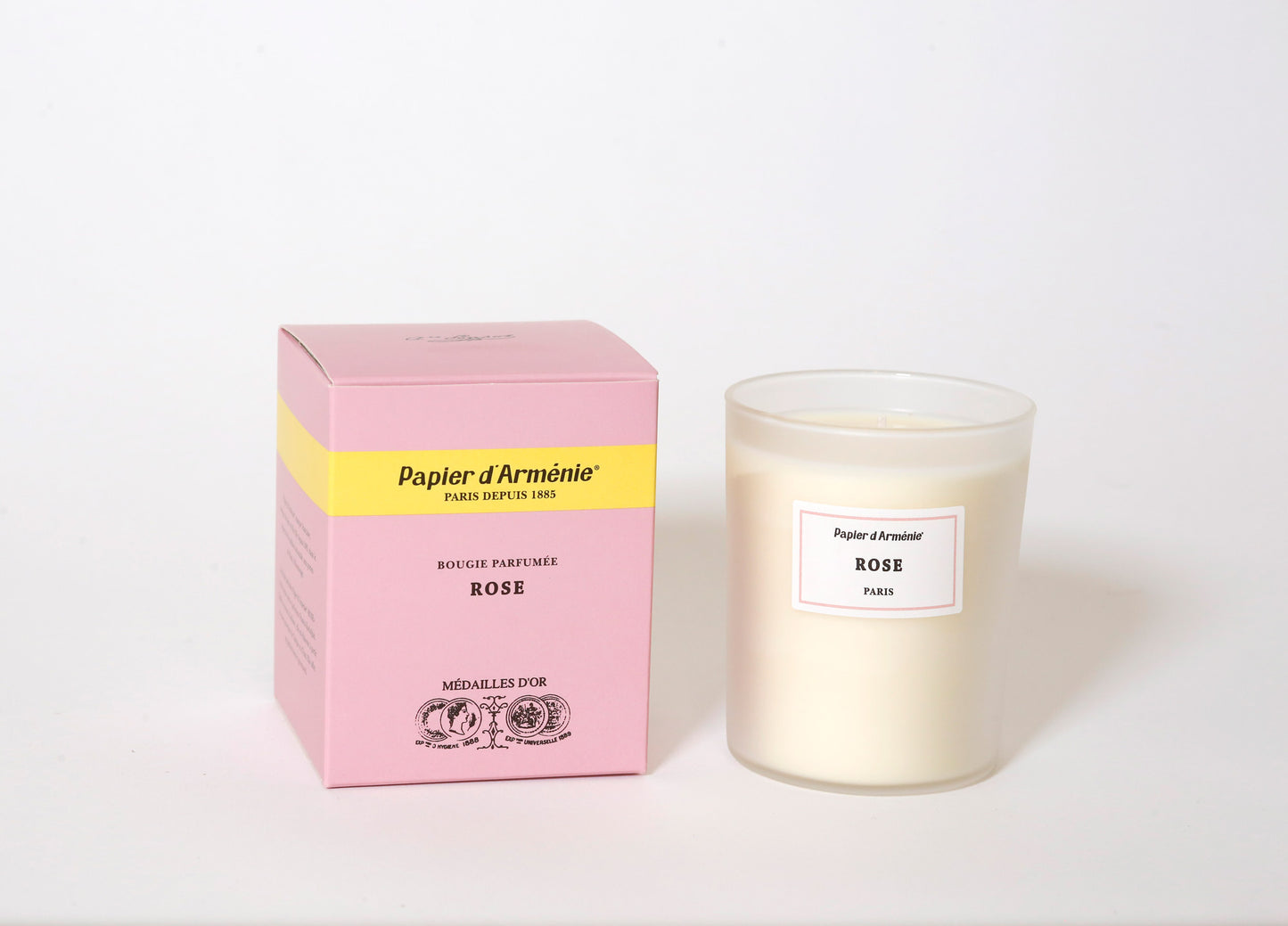 Papier d'Arménie Rose Scented Candle