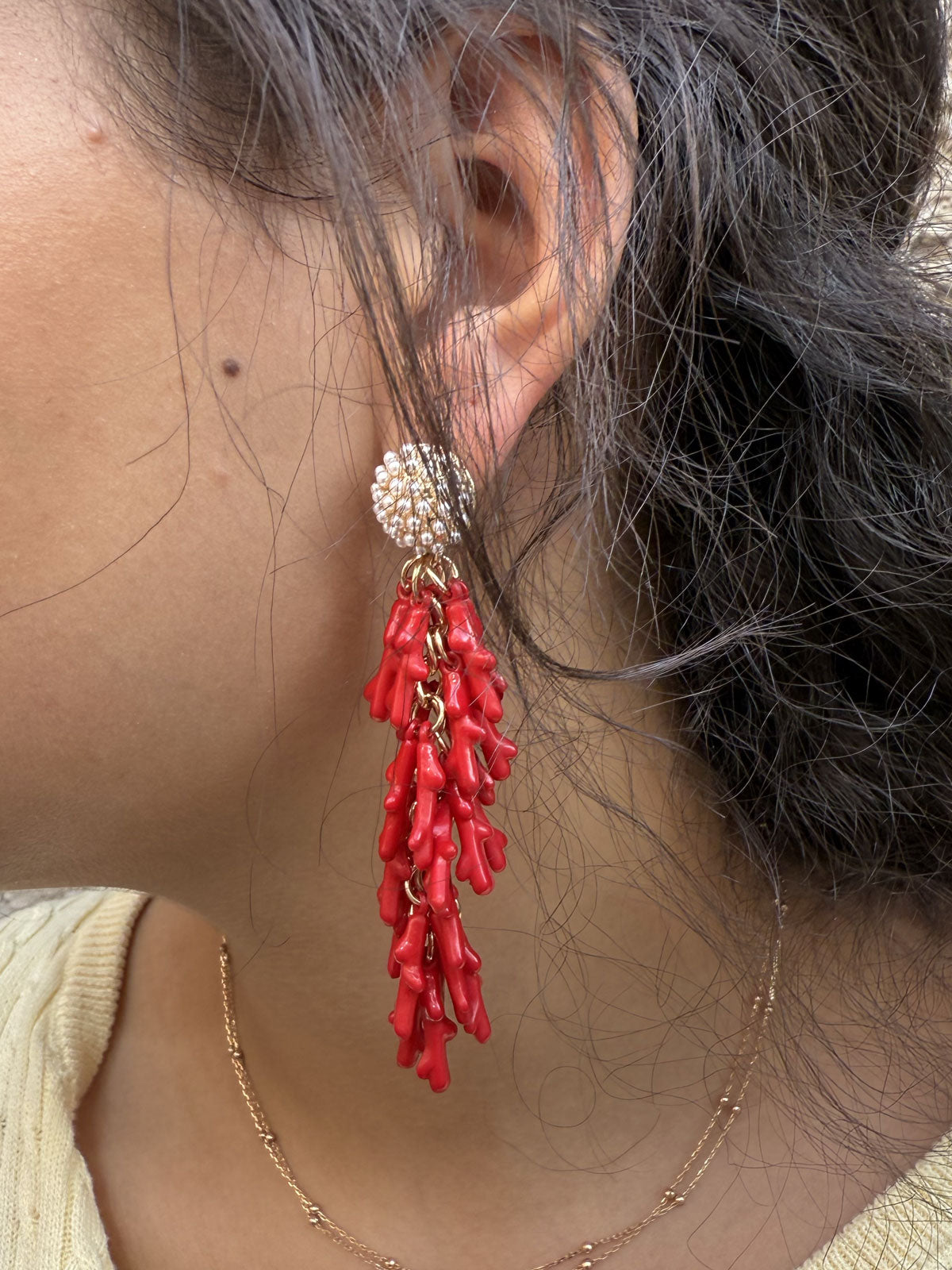 Corallina Earring