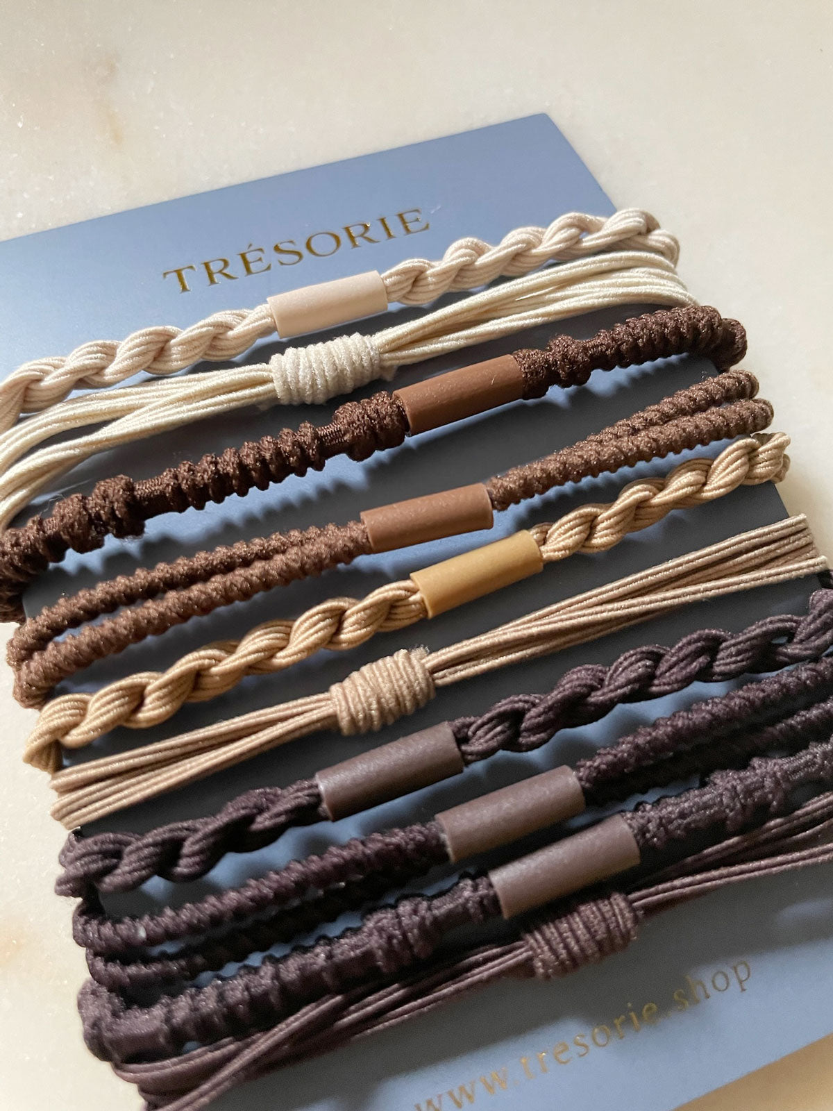 Costal ties brown