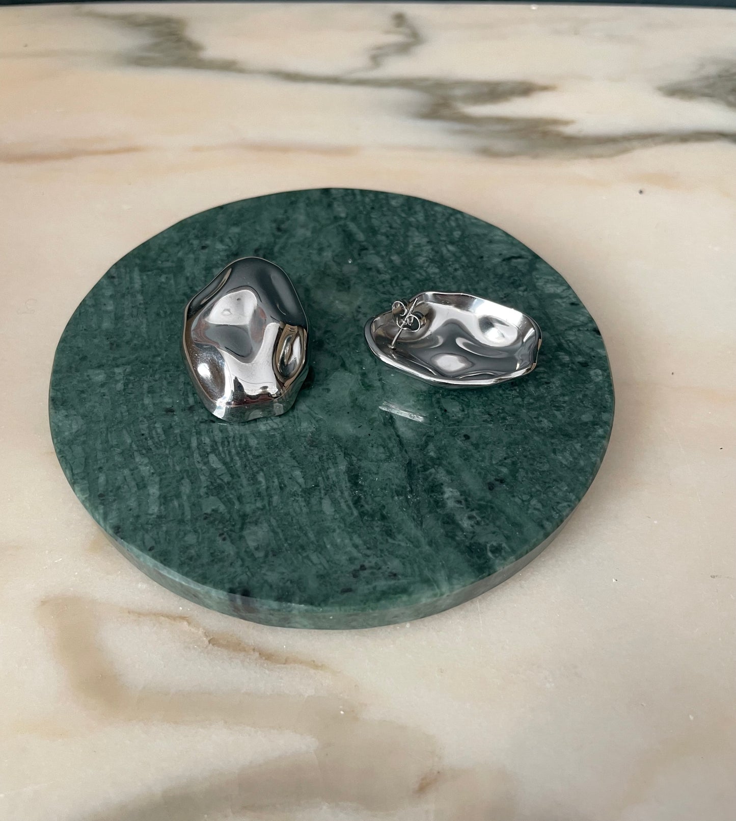 Eclipse earring silver