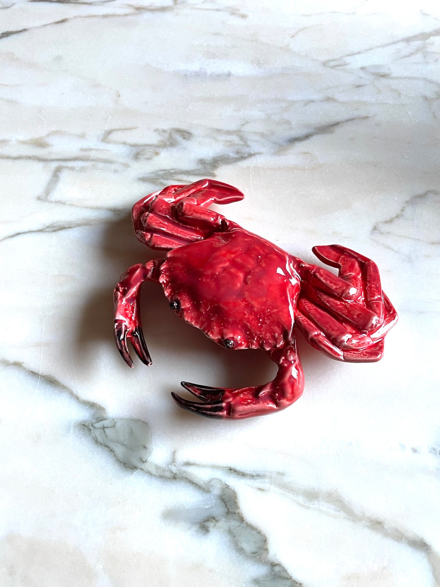 Ceramic Crab Red Small