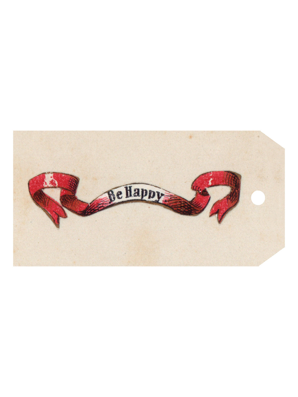 Be Happy Gift Tag