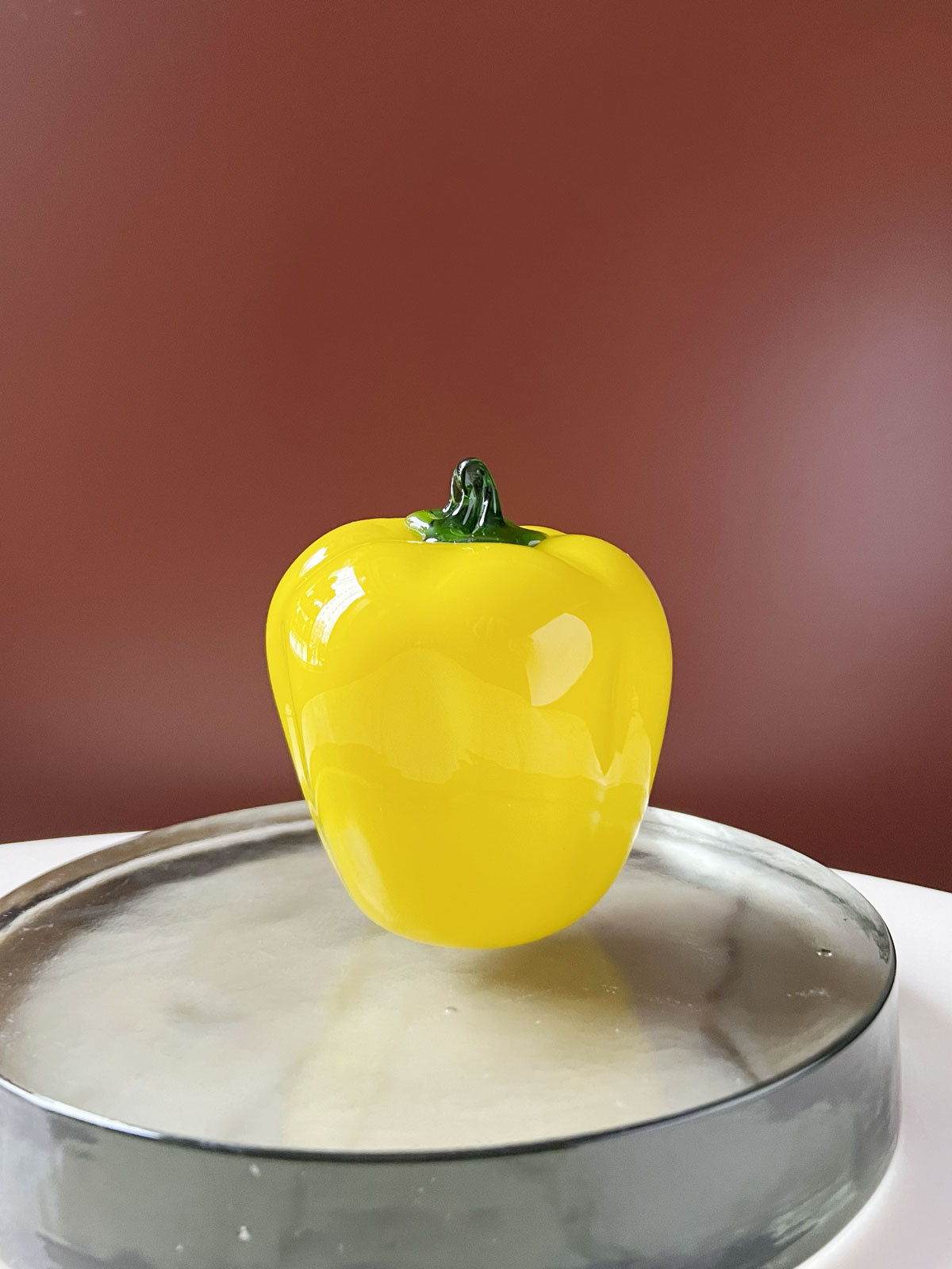 Glass paprika yellow