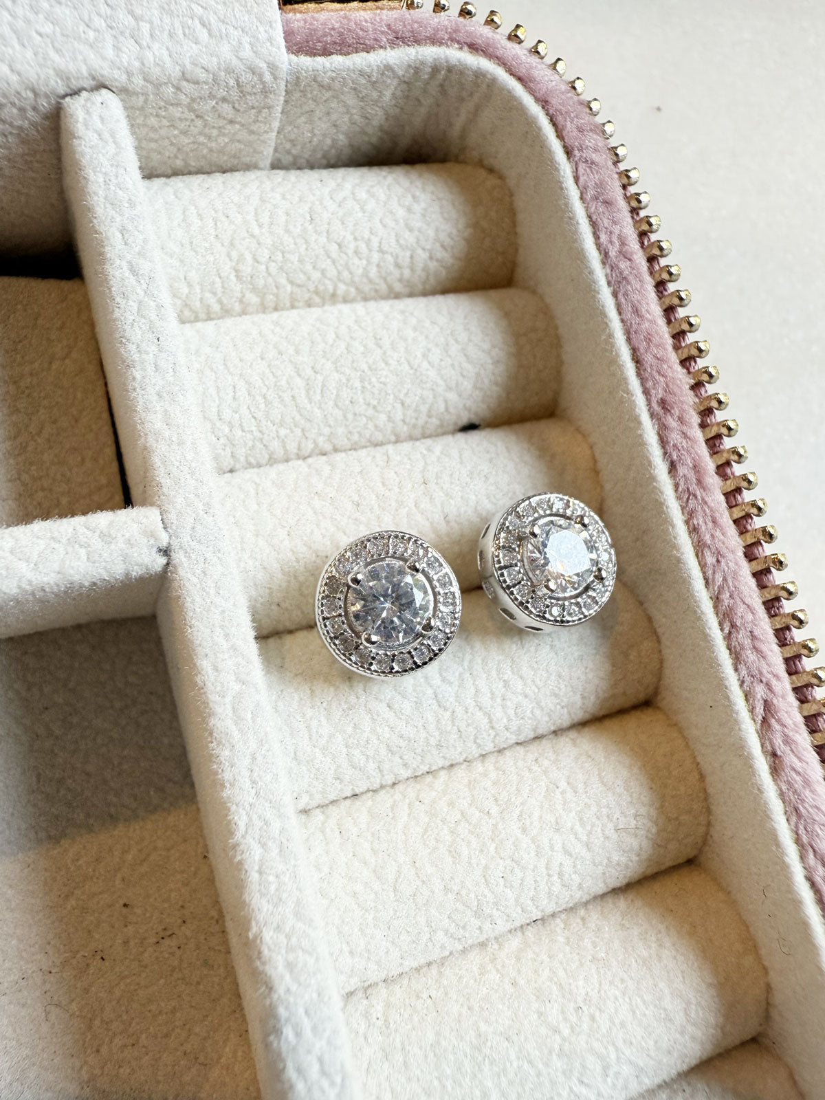 Aurora Halo Studs