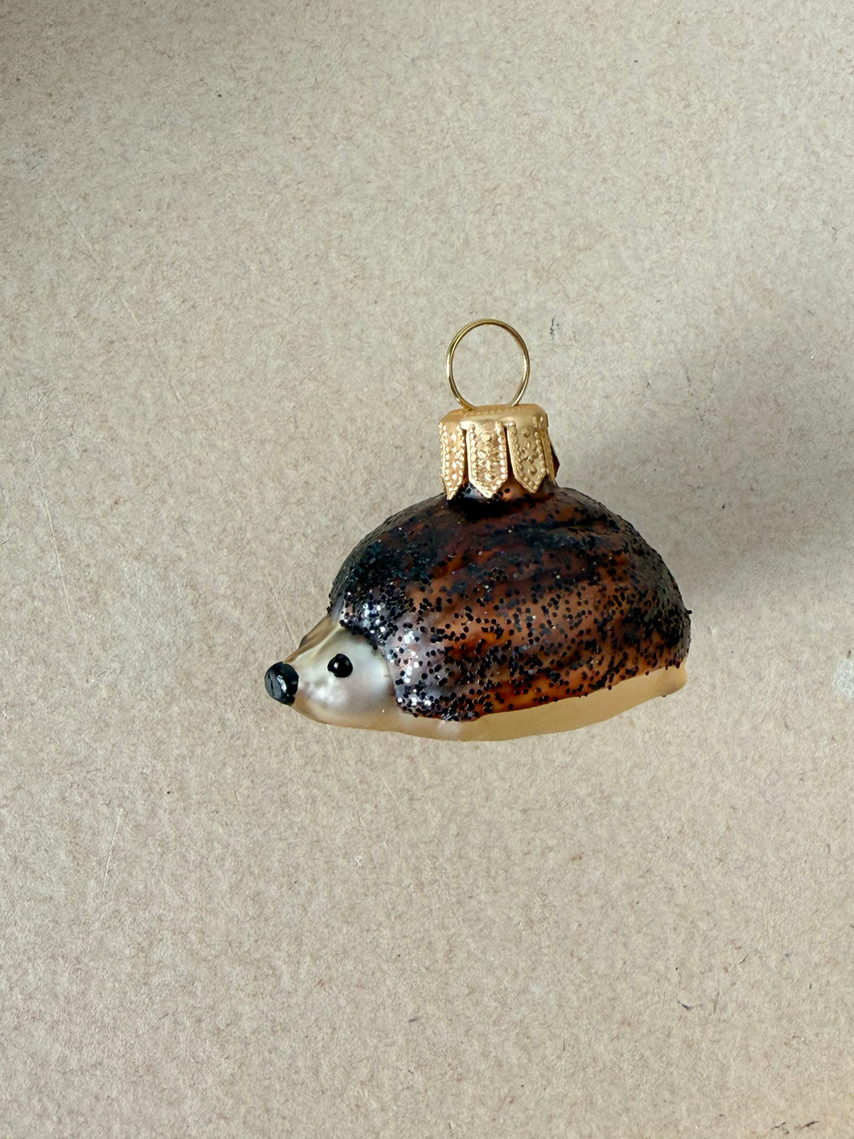 Hedgehog Glass Ornament