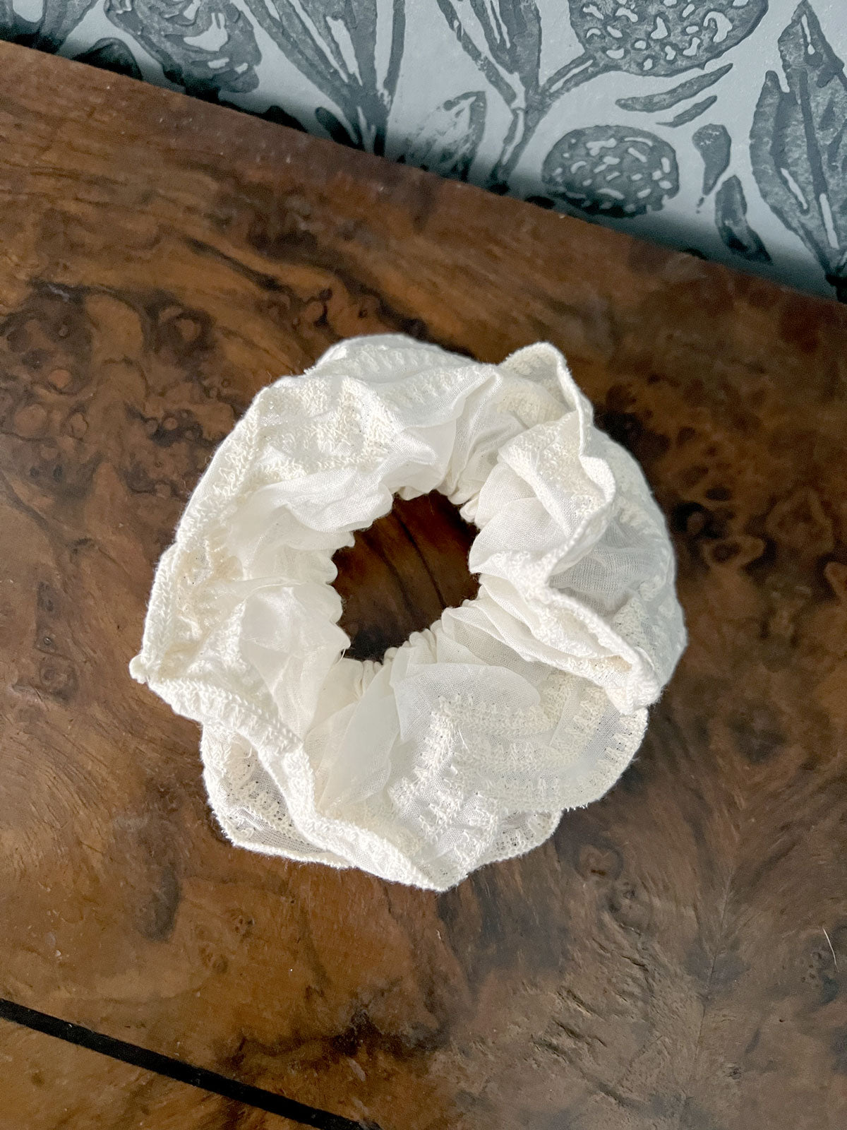 Heidi lace scrunchie