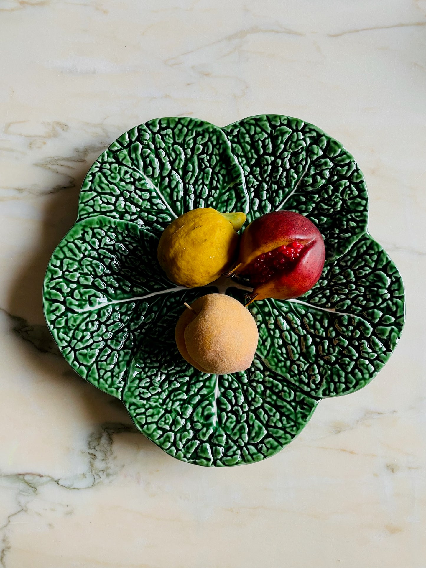 Cabbage Service Platter Green