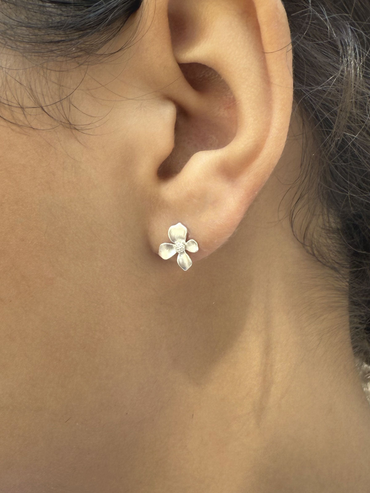 Marigold Studs Silver