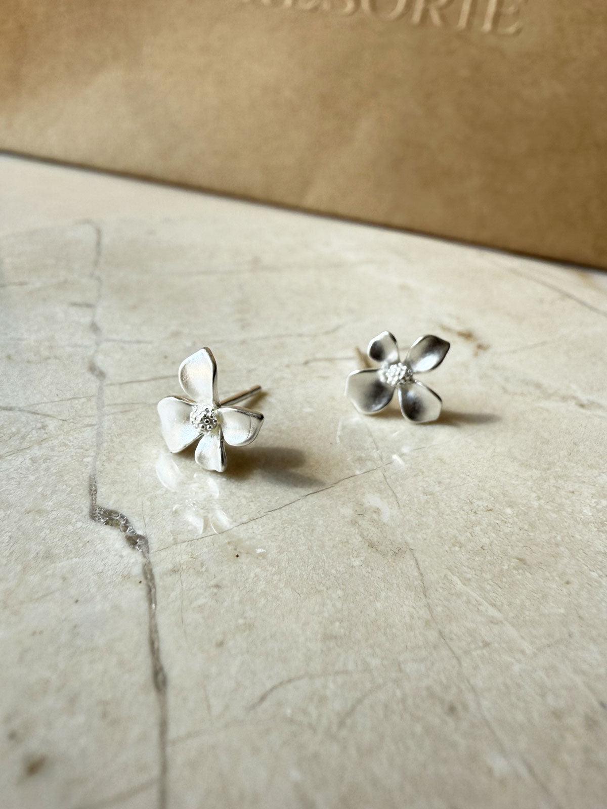 Marigold Studs Silver
