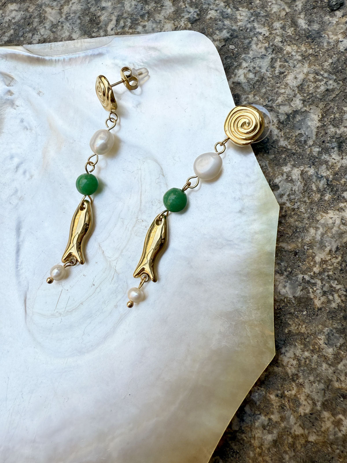 Ocean Twist Earring