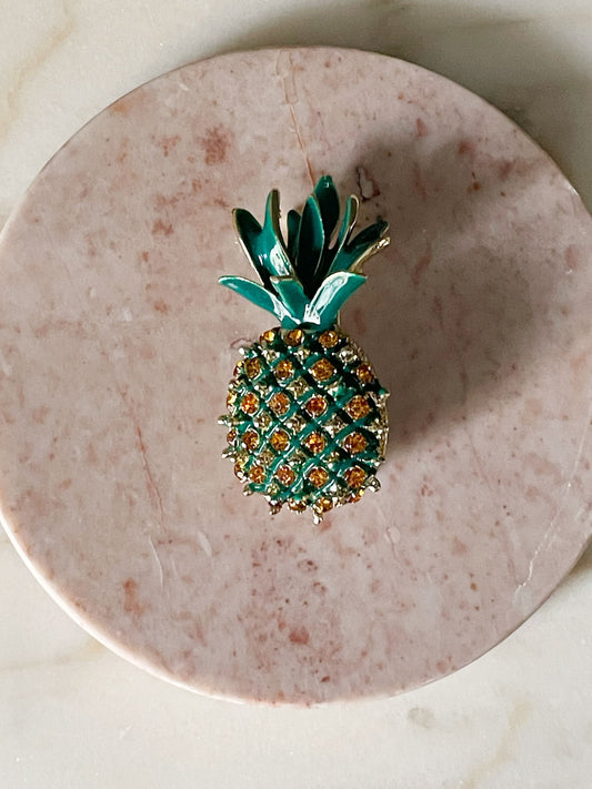 Pinepple brooch