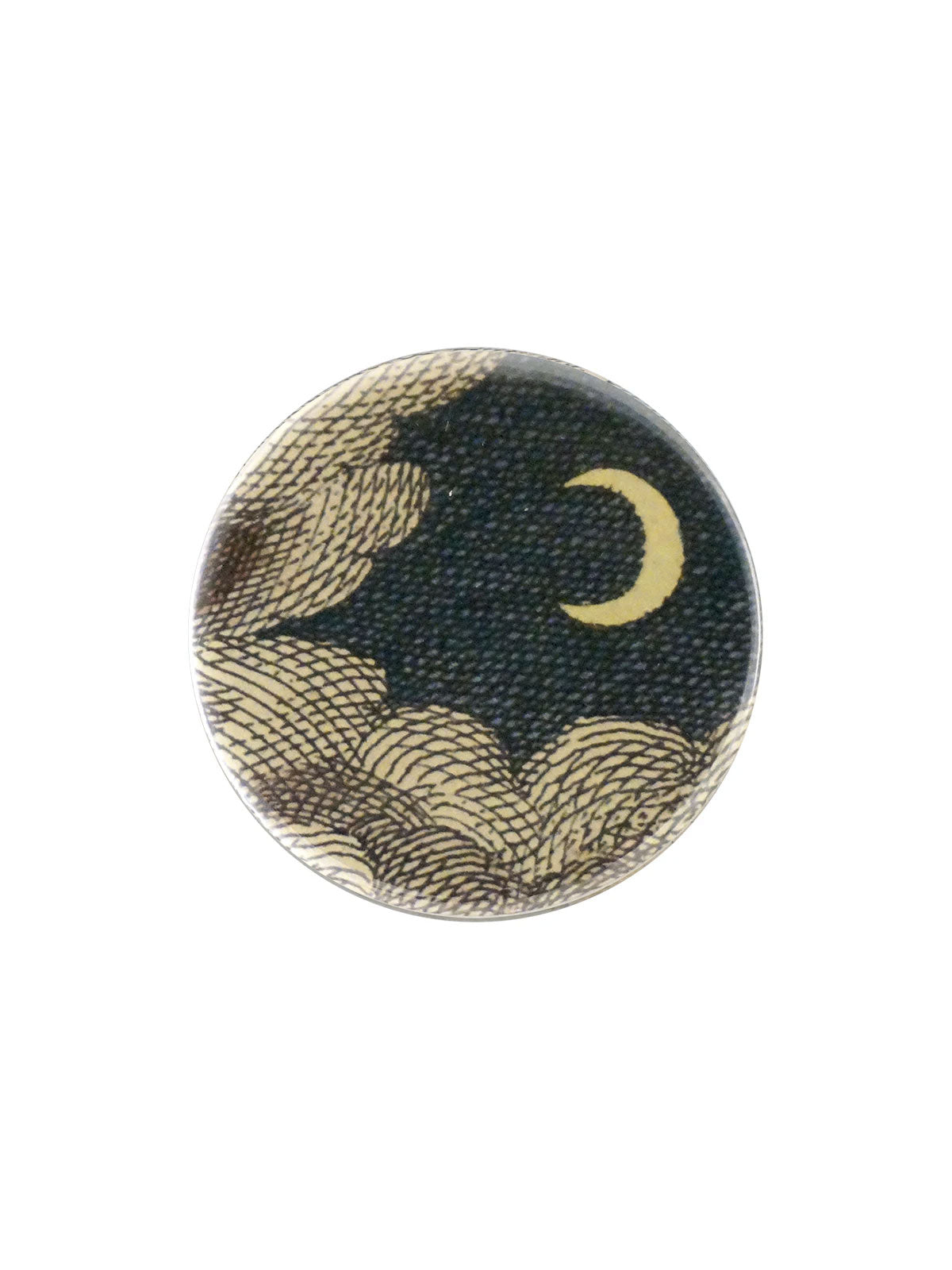 Clouds & Crescent Moon Pocket Mirror John Derian