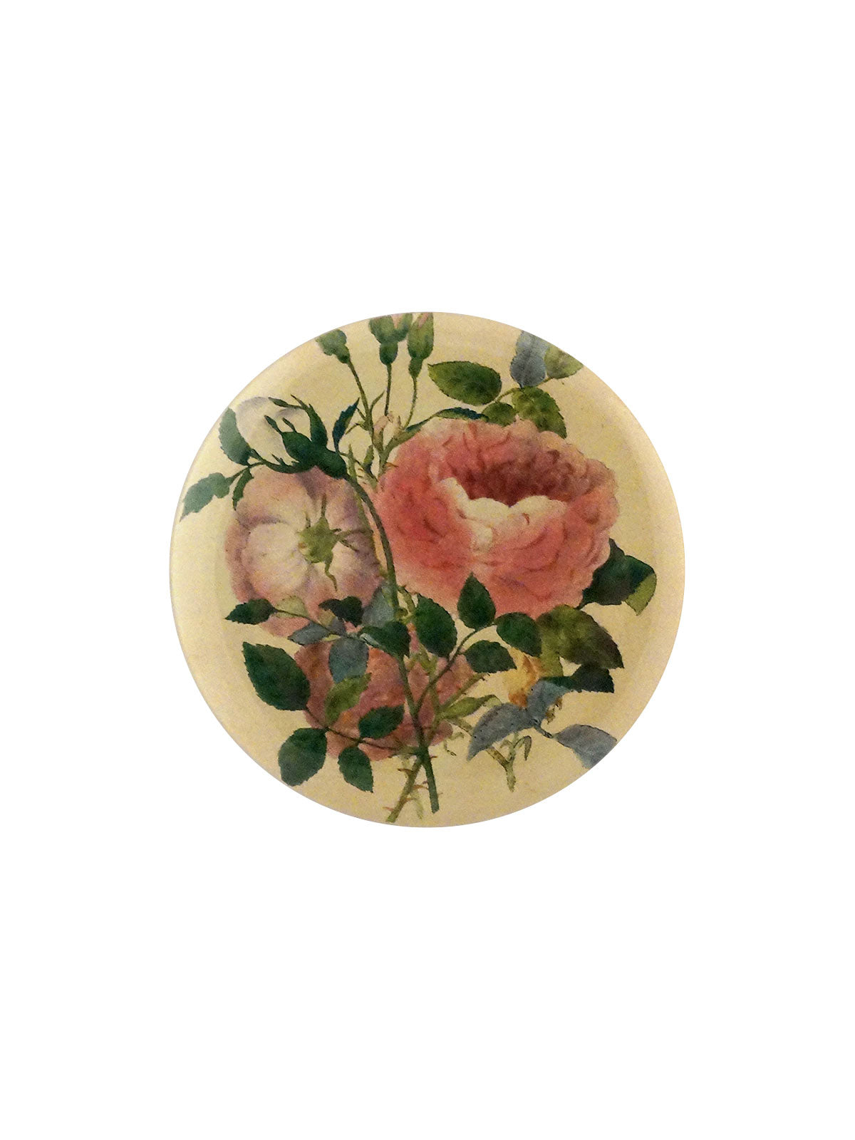 Rose Sprig Pocket Mirror John Derian