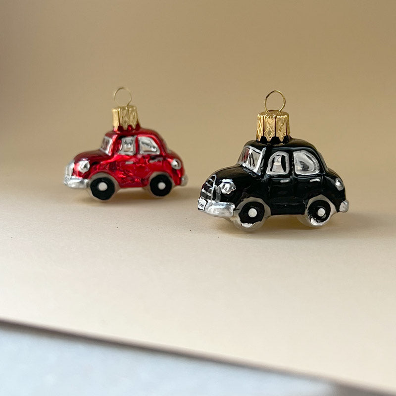 Small black car Ornament
