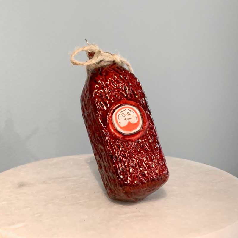 Salami ornament