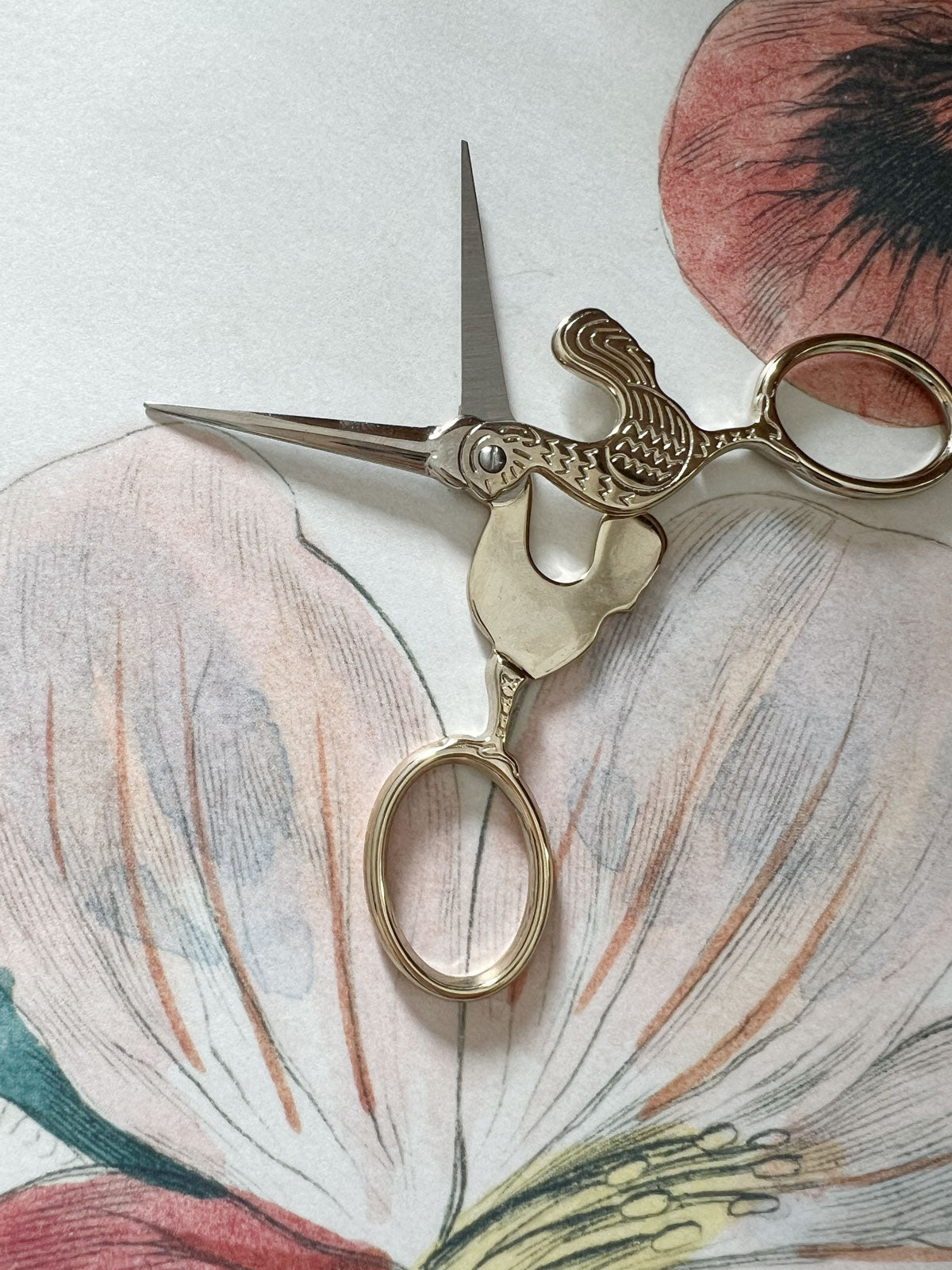Rooster Embroidery Scissors