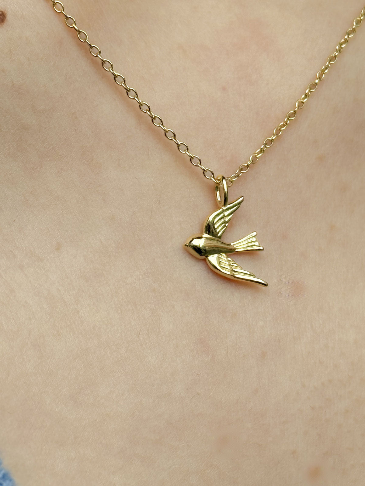 Swallow necklace