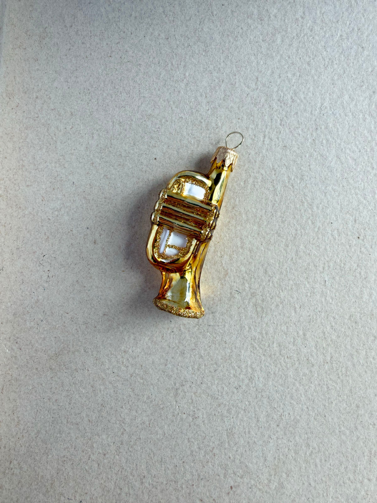 Trumpet Glass Ornament