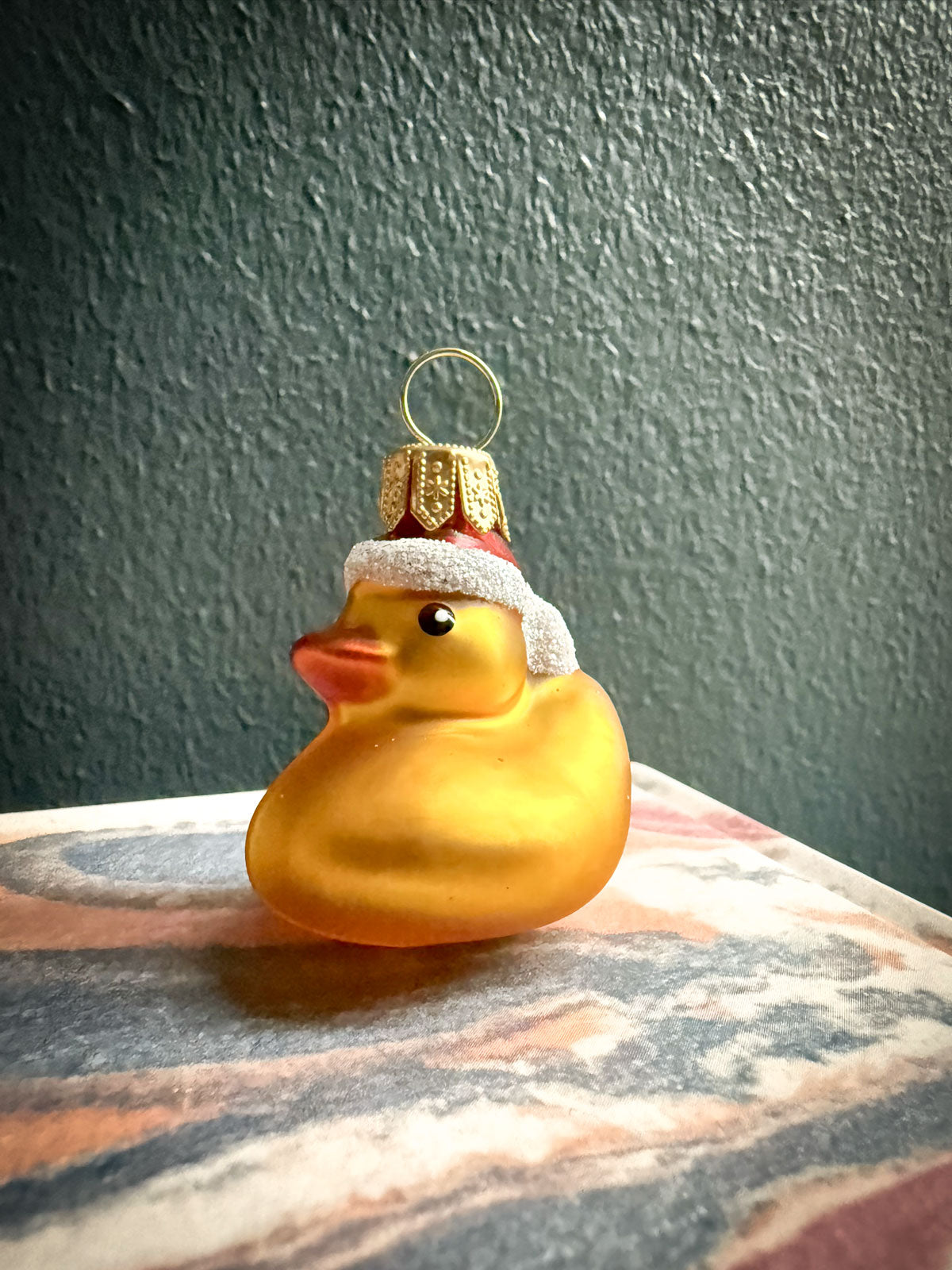 Merry Duck Ornament