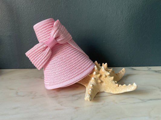 Audrey sun visor pink