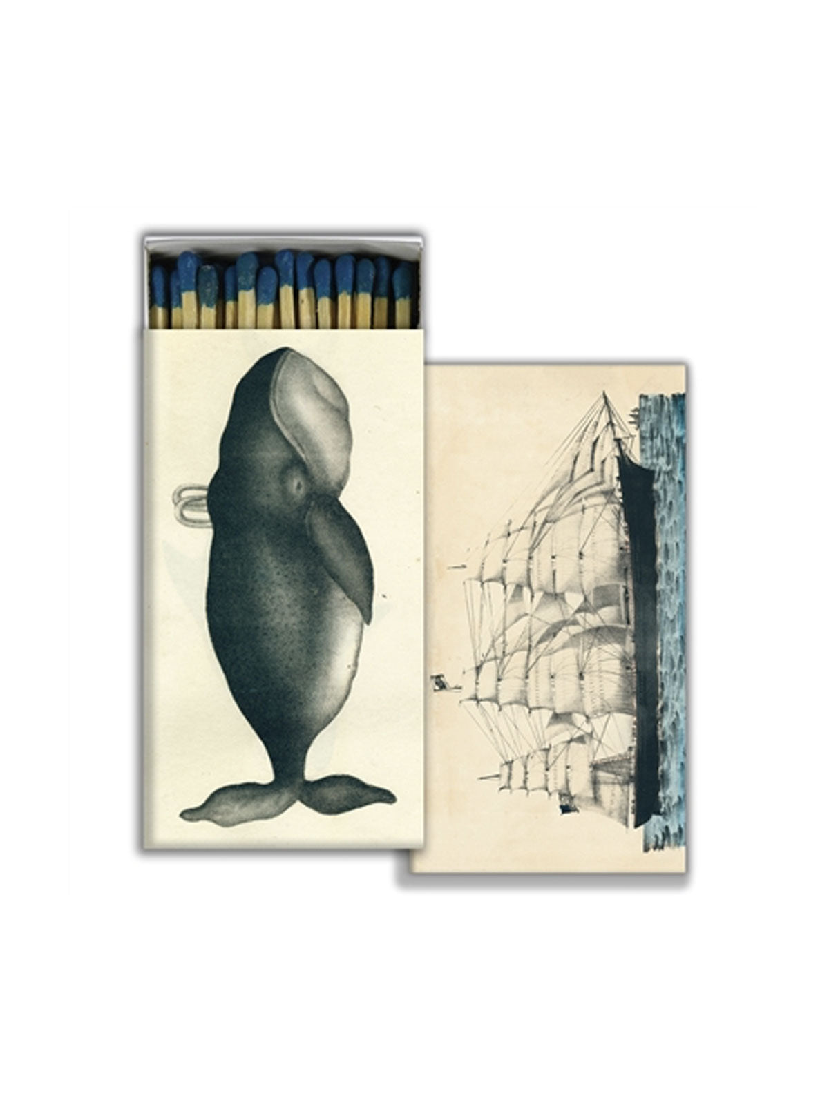 Match Box Whale & Clipper Ship