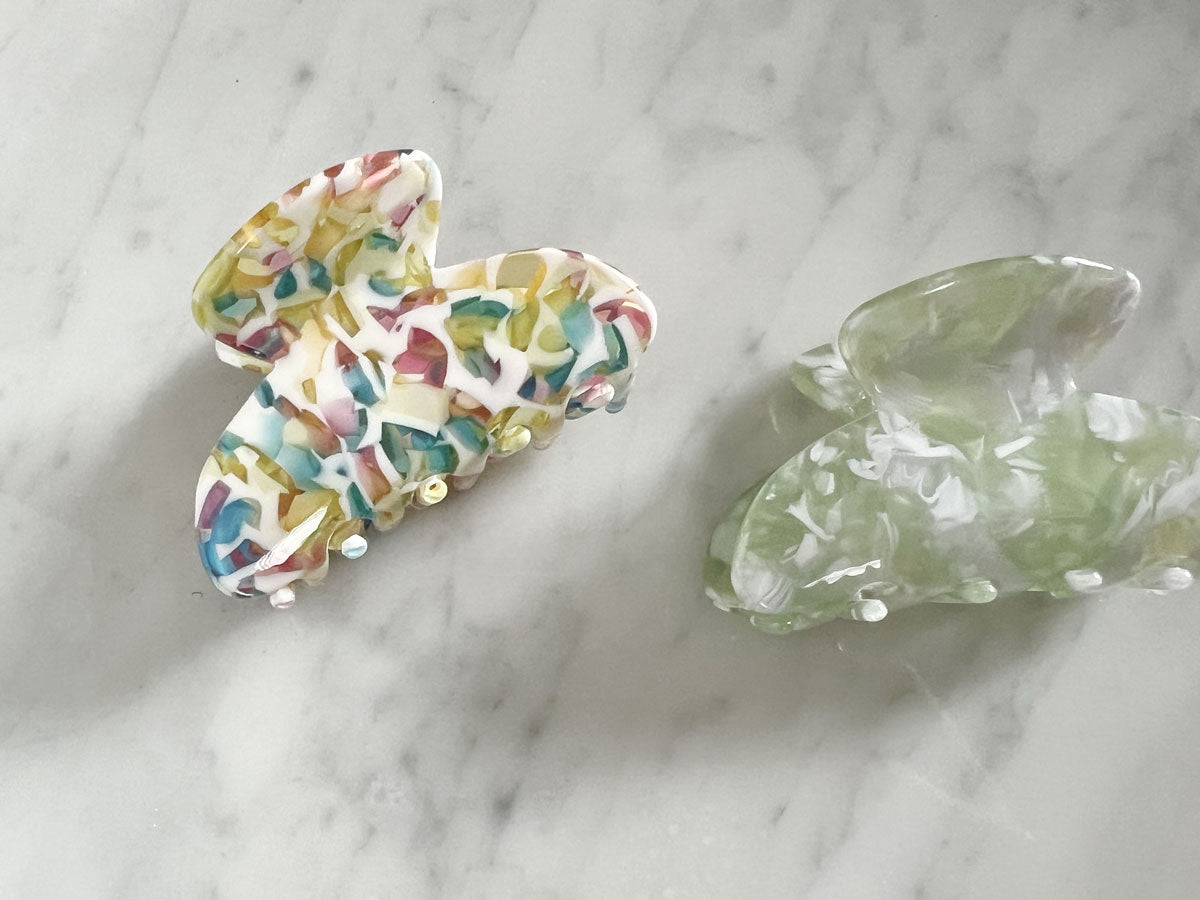 Paradise hair claw green