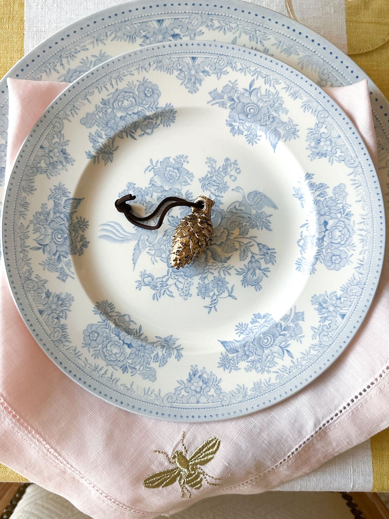 Mini resin cone ornament