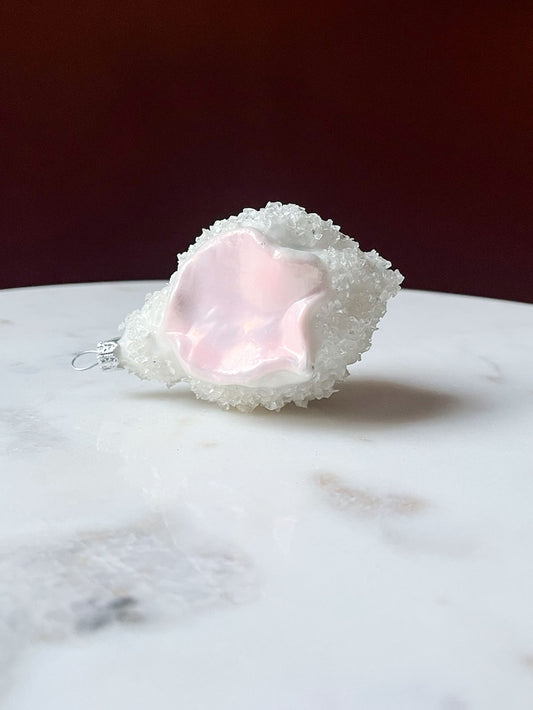 White Sea Shell Ornament