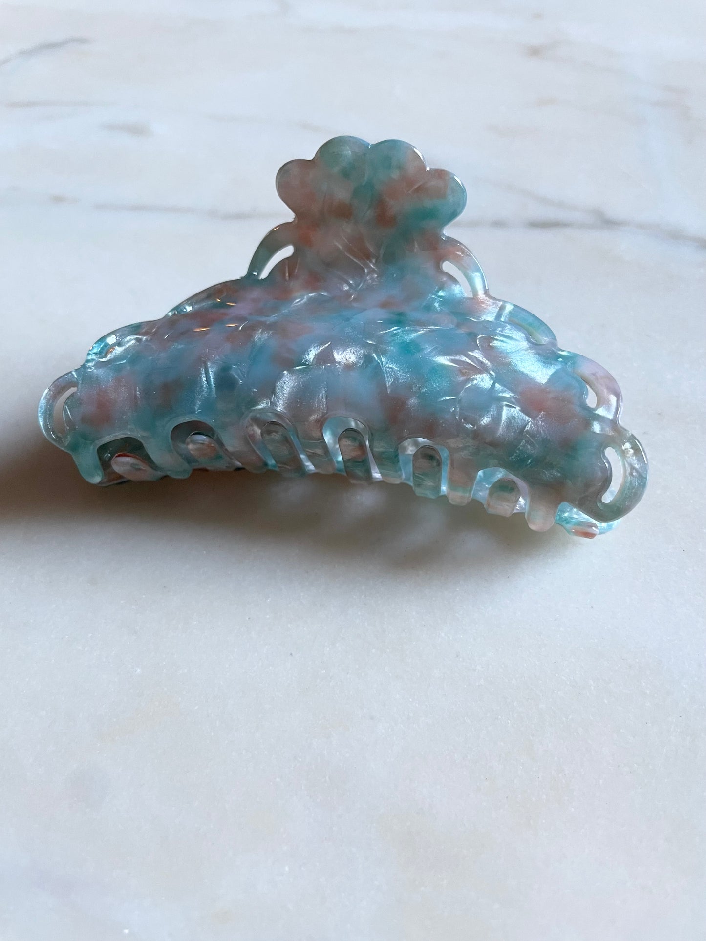 Coco hair claw multipastel
