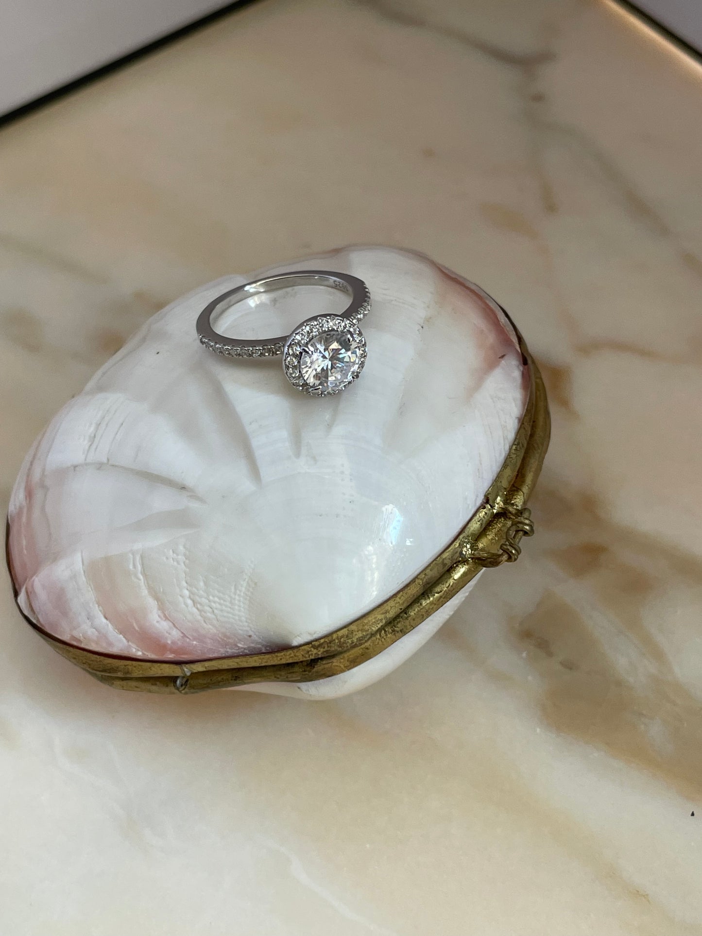 Aveline silver ring