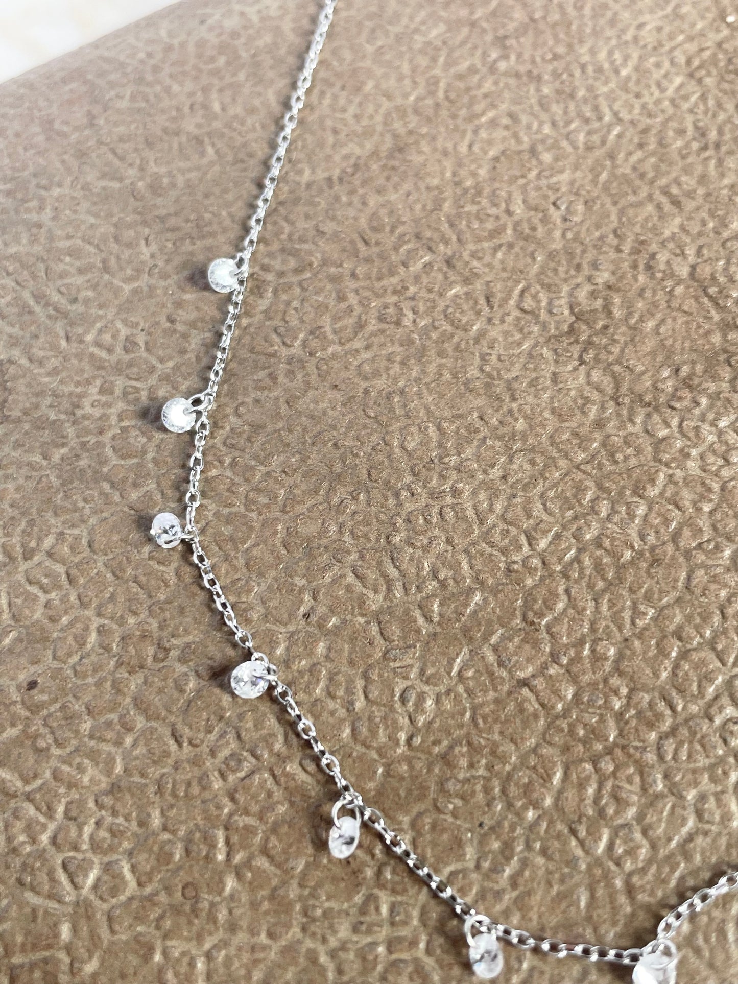 Cascade necklace Silver
