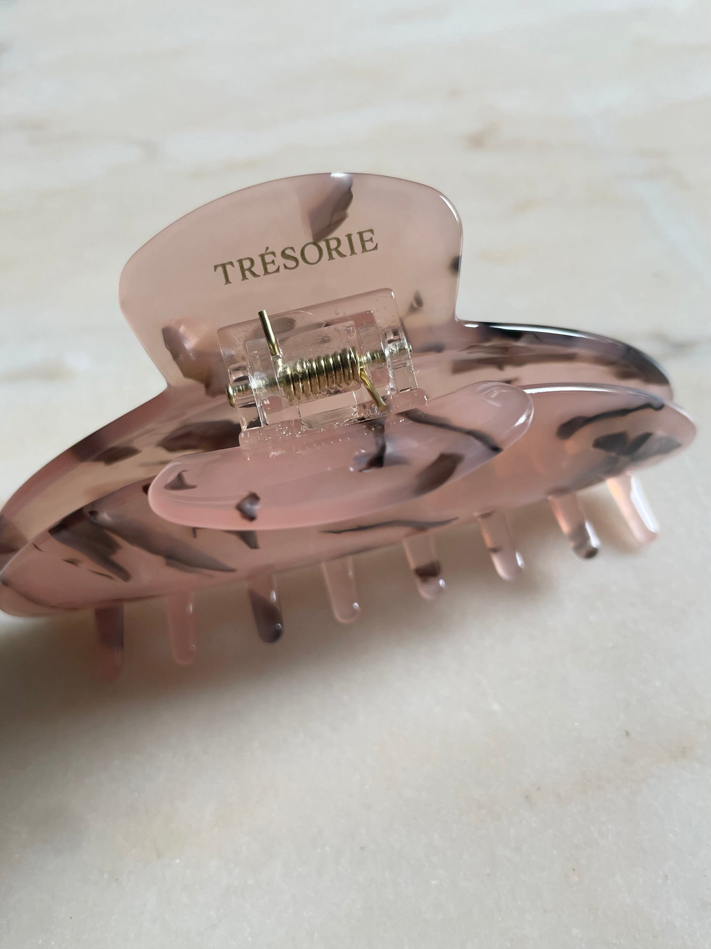 Chloe hair claw Rose