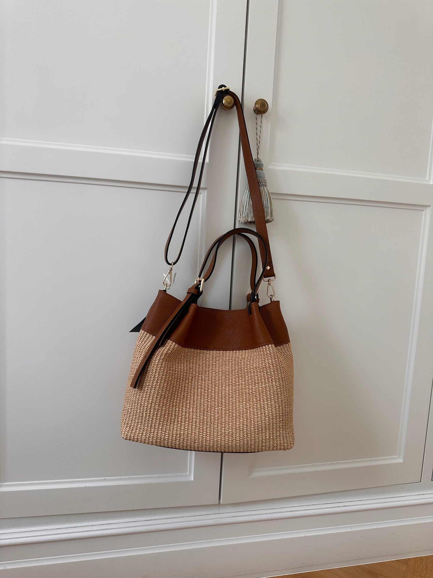 Monika raffia bag