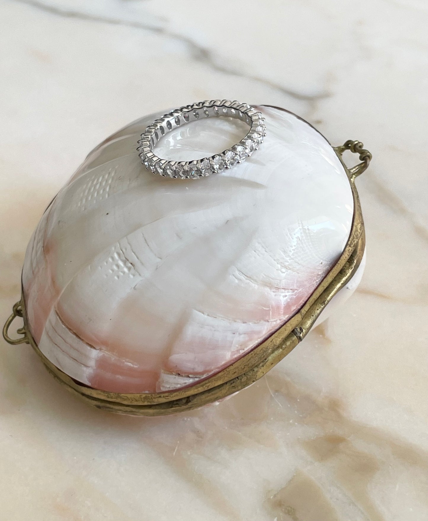 Seline silver ring