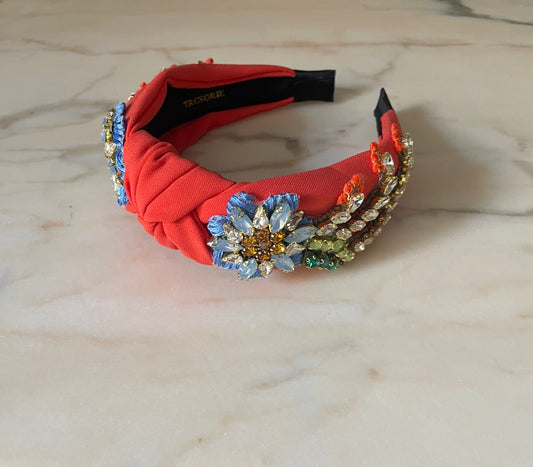 Agatha headband orange