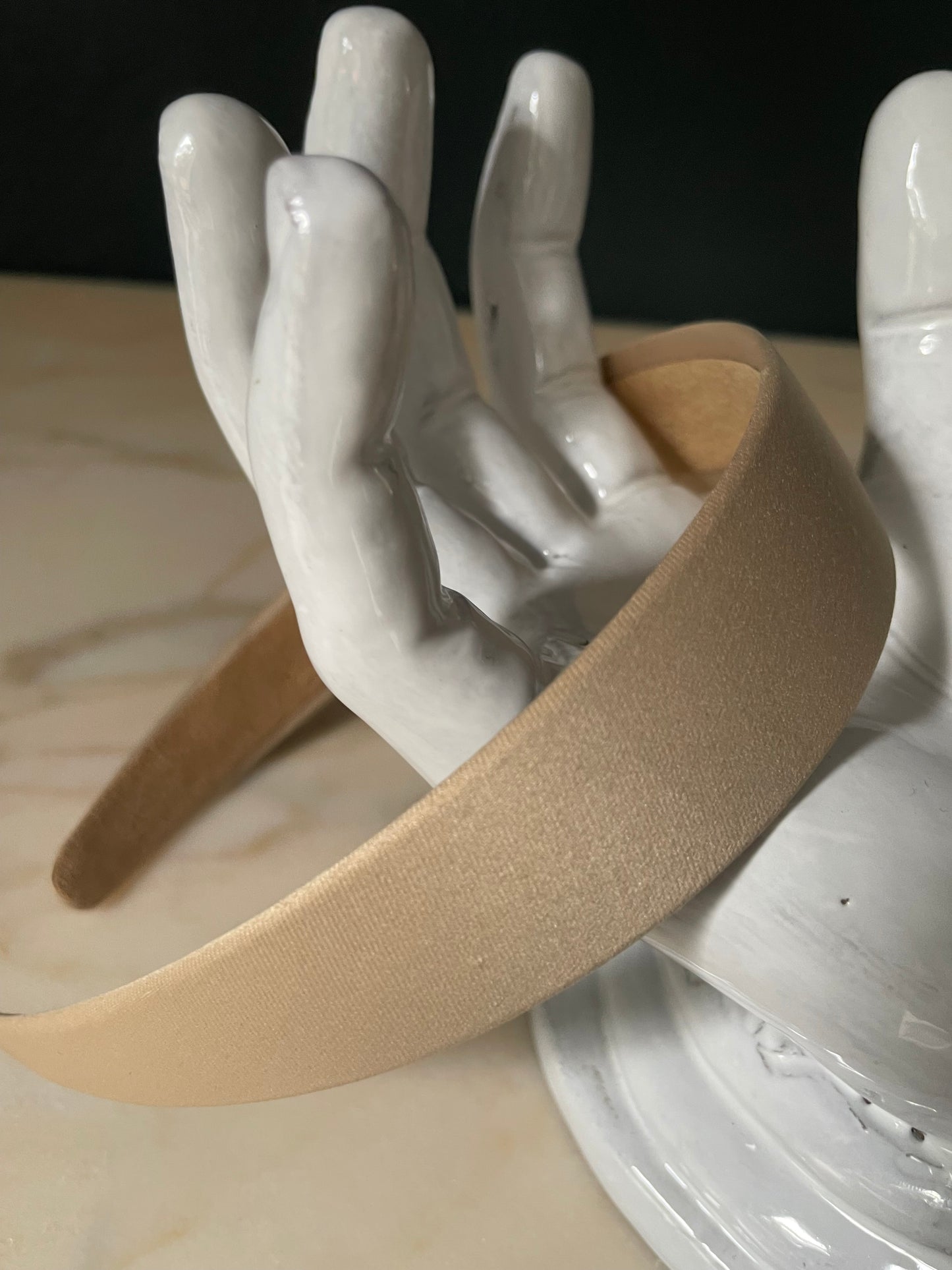 Blair headband beige