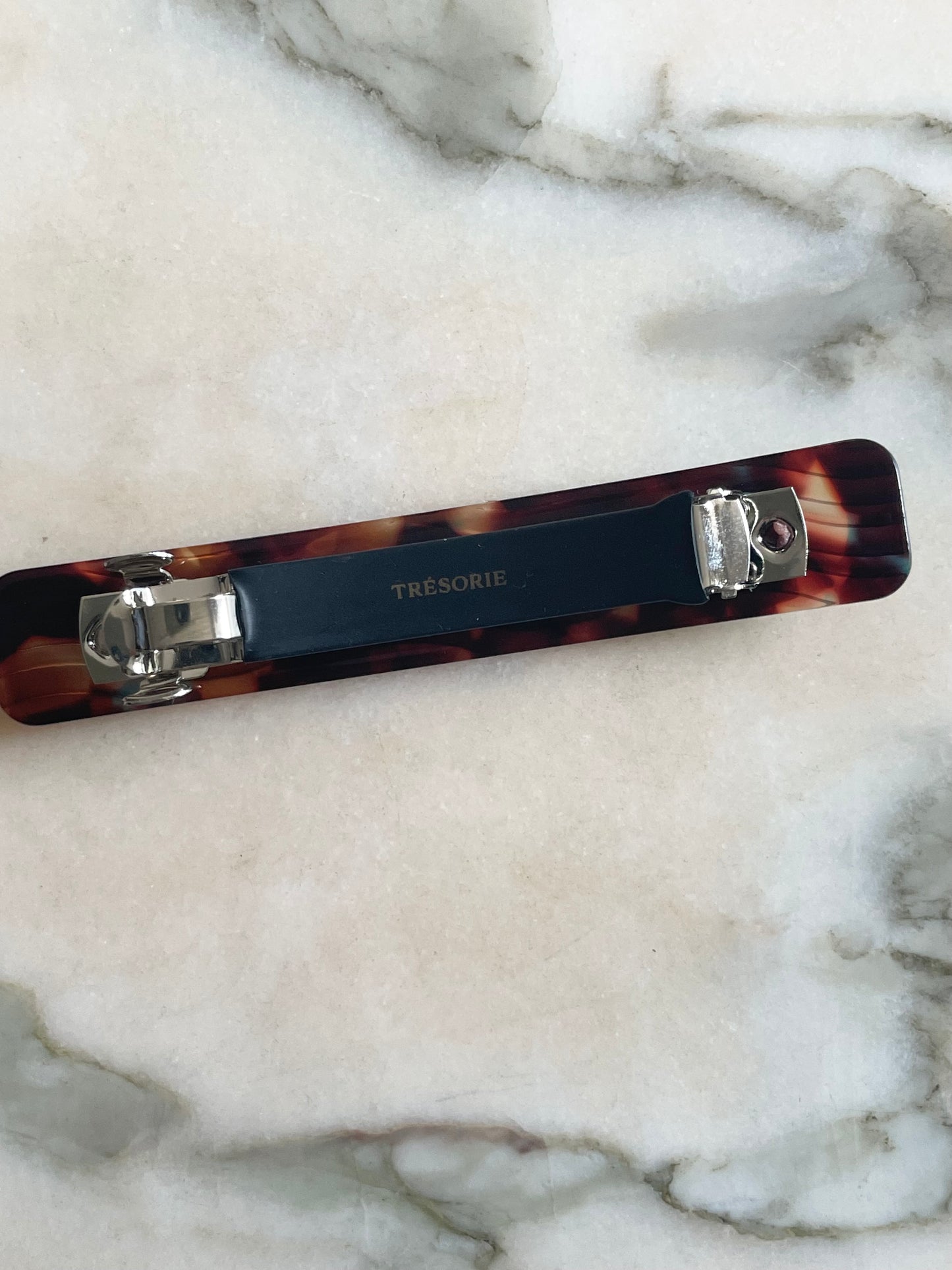 Lulu hair barrette Brown