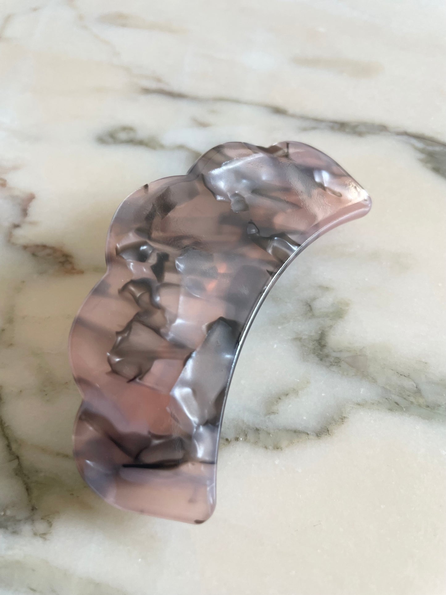 Claudia hair barrette Rose