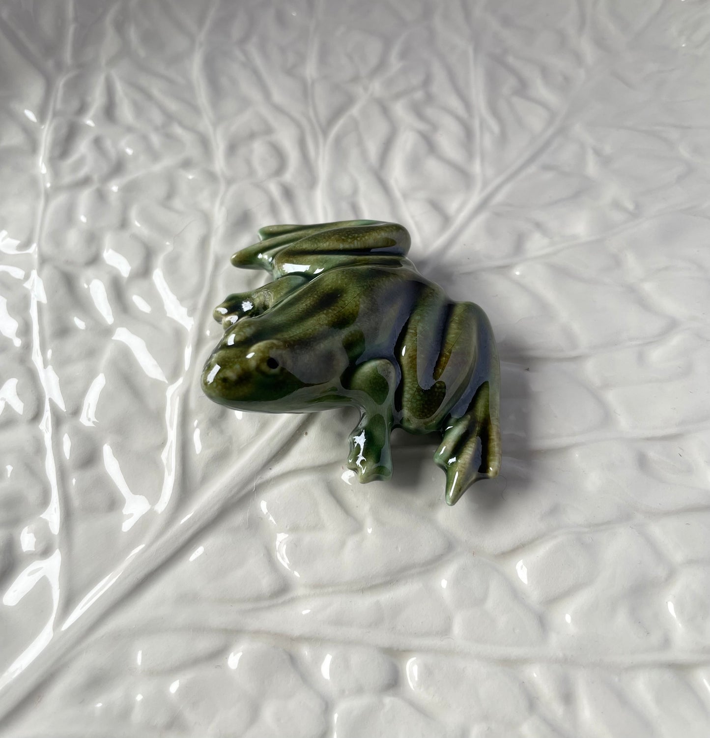 Ceramic frog petit