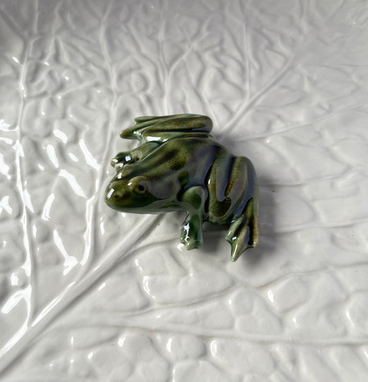 Ceramic frog petit