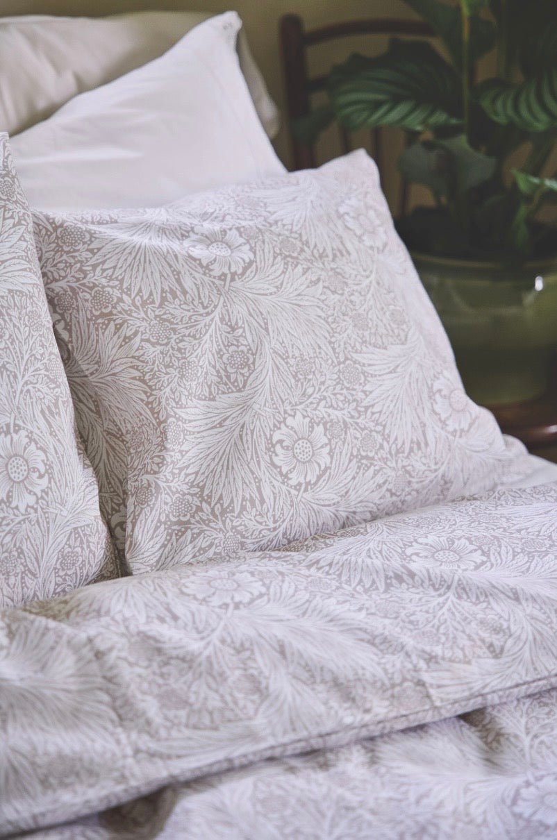 William Morris X Havi  pillow case Marigold beige