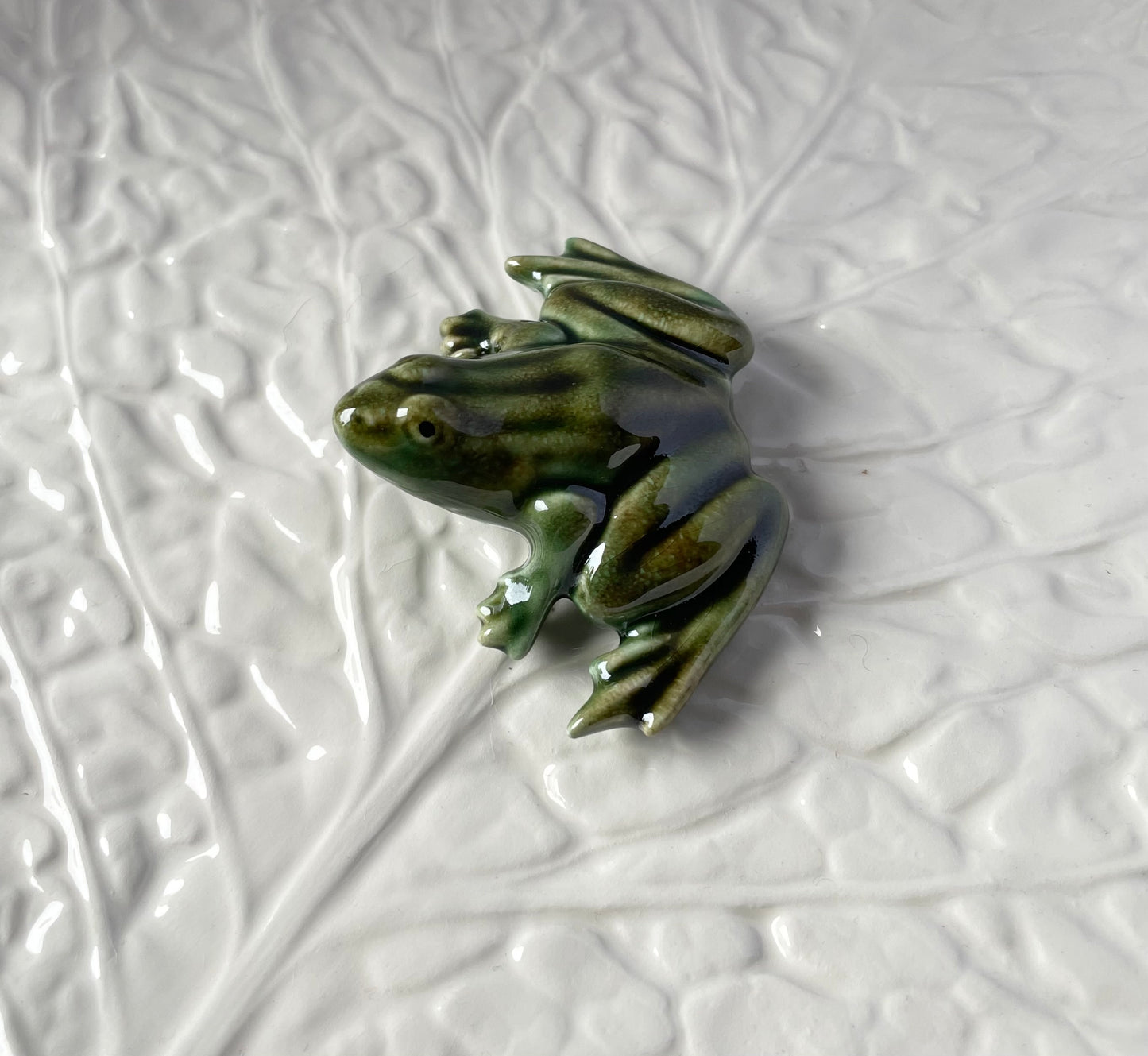 Ceramic frog petit