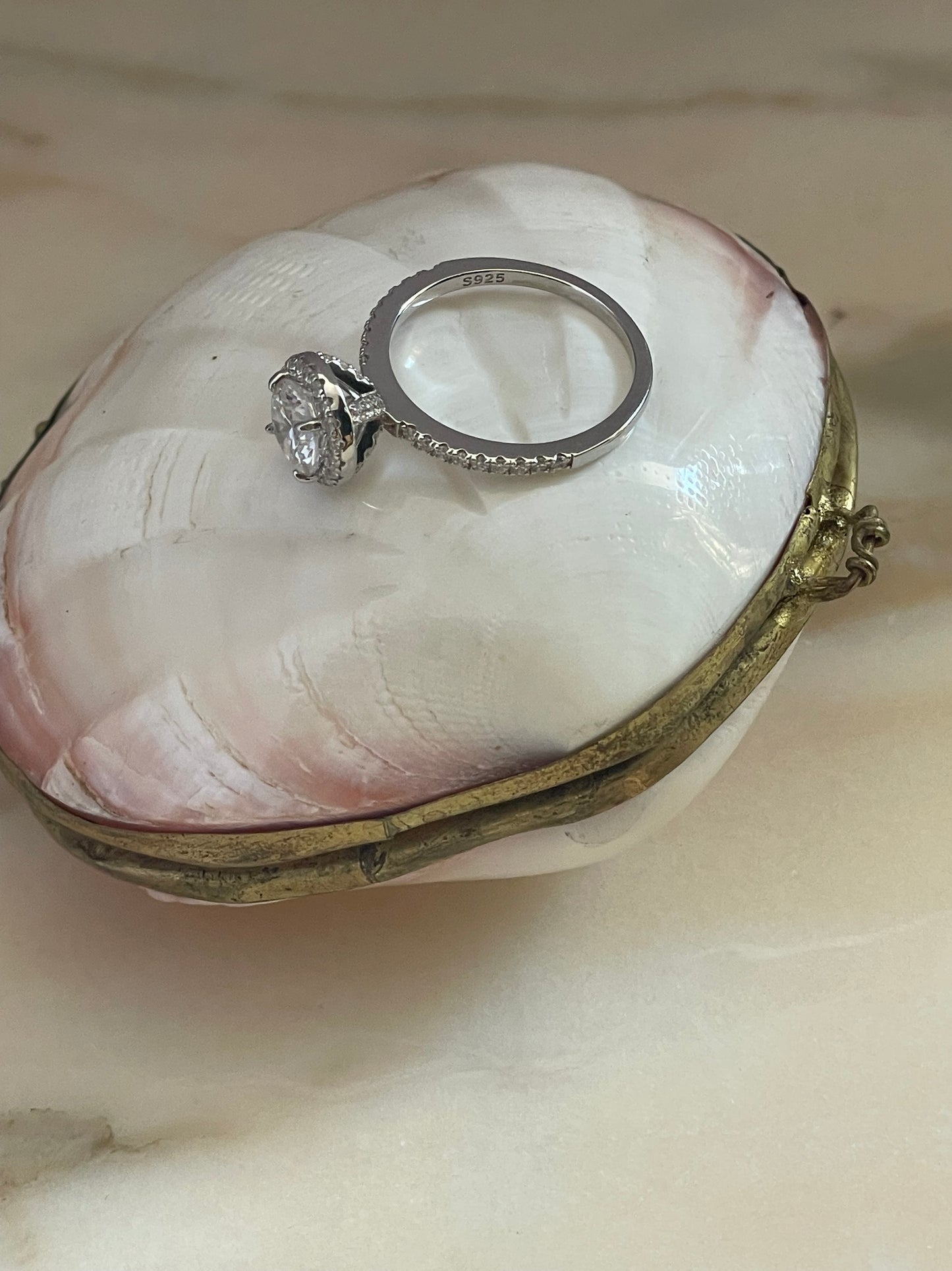 Aveline silver ring
